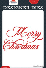 Echo Park Merry Christmas Calligraphy - Die