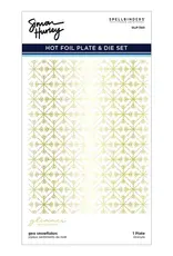 Spellbinders Geo Snowflakes Hot Foil Plate From Simon H Joyful Collection *