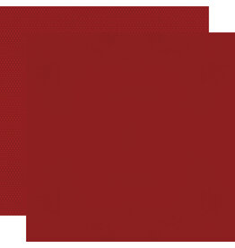 Simple Stories Color Vibe 12X12 Textured Cardstock - Cranberry