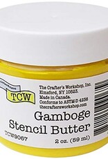 THE CRAFTERS WORKSHOP Stencil Butter 2 oz. -Gamobge*