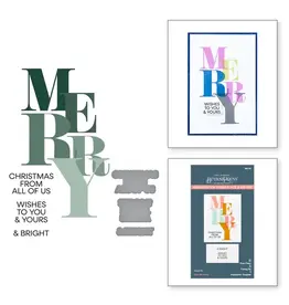 Spellbinders Home for the Holidays Collection - Color Mix Registration Press Plates *