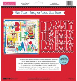 Bella Blvd Happy Happy Happy Cut Outs*