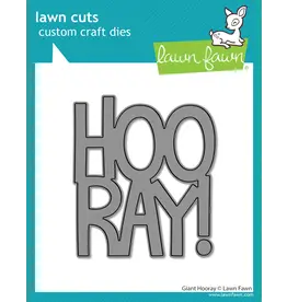 Lawn Fawn Giant Hooray Die - Lawn Cuts*