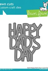 Lawn Fawn Giant Happy Dad s Day Die - Lawn Cuts*