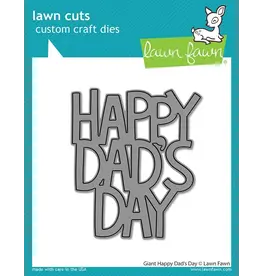Lawn Fawn Giant Happy Dad s Day Die - Lawn Cuts*