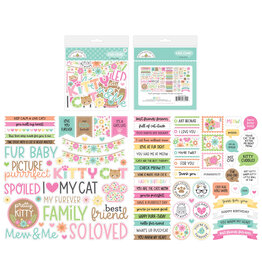 Doodlebug Design Pretty Kitty - Chit Chat*