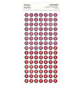 Simple Stories Simple Vintage Essential Color Palette - Foam Stickers *