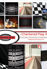 Reminisce Checkered Flag - 12x12 Collection