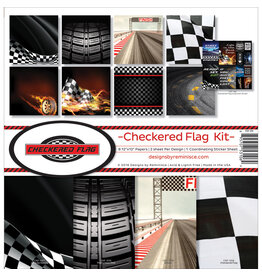 Reminisce Checkered Flag - 12x12 Collection