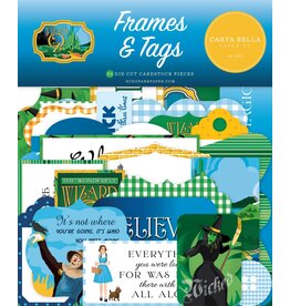 Echo Park Wizard Of Oz - Frames & Tags*