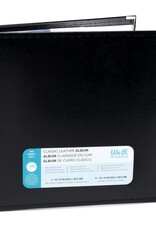 WE R MEMORY KEEPERS 12x12 Leather 3 Ring Album (Black)