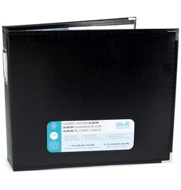WE R MEMORY KEEPERS 12x12 Leather 3 Ring Album (Black)