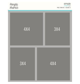 Simple Stories Simple Pages Page Template - Design 10*