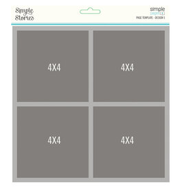Simple Stories Simple Pages Page Template - Design 5*