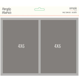 Simple Stories Simple Pages Page Template - Design 4*