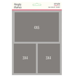 Simple Stories Simple Pages Page Template - Design 2*