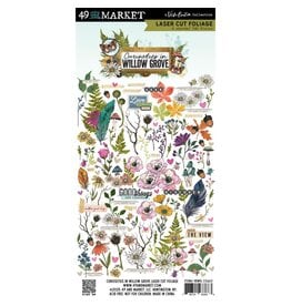 49 AND MARKET Curiosities In Willow Grove - Foliage Laser Cut