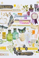 49 AND MARKET Curiosities In Willow Grove -Foiled Die Cuts