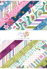 PINKFRESH STUDIO Lovely Lane - 12x12 Paper Pack, Chipboards Stickers & Enamel Dots