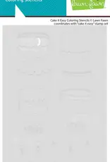 Lawn Fawn Cake It Easy - Stamps and Stencils