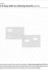 Lawn Fawn Cake It Easy Add On - Stamps and Stencils