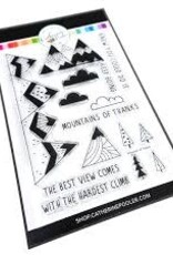Mountain of Thanks Stamp & Die Set *