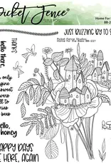 Picket Fence Home for the Bees - Stamps *