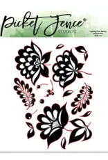 PICKET FENCE STUDIOS Layering Flora: Fantasy Floweret Dies 5 x 7 *