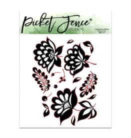 PICKET FENCE STUDIOS Layering Flora: Fantasy Floweret Dies 5 x 7 *