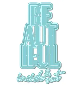 LDRS Creative Big Word Dies - Beautiful *