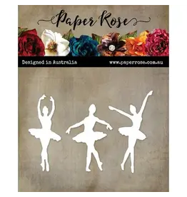 Paper Rose STUDIO Ballerina Trio 2 Metal Cutting Die *