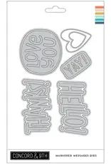 Concord & 9TH Markered Messages Dies *