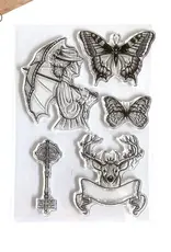 Elizabeth Craft Designs English Countryside 2 Stamps *