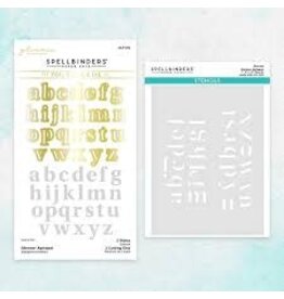 Spellbinders Glimmer Alphabet Bundle *