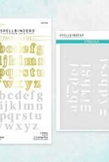 Spellbinders Glimmer Alphabet Bundle *