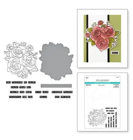 Spellbinders The Garden Collection Garden Party Stamp and Die Set *