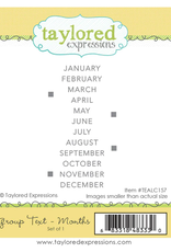 Taylored Expressions Group Text Stamp & Die *