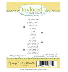 Taylored Expressions Group Text Stamp & Die *