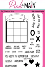 Pink & Main Match 3 - Stamp & Die *