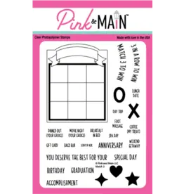 Pink & Main Match 3 - Stamp & Die *
