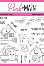 Pink & Main Home Tweet Home - Stamp & Die Set *