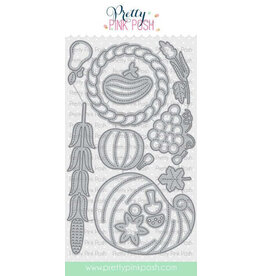Pretty Pink Posh Fall Cornucopia *