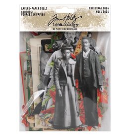 Tim Holtz - Idea-ology Tim Holtz Idea ology - Christmas 2024 - Paper dolls