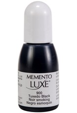 TSUKINEKO Memento Luxe Re-inker - Tuxedo Black