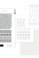 Concord & 9TH Stay Cozy Dies & Stencil Pack Bundle *