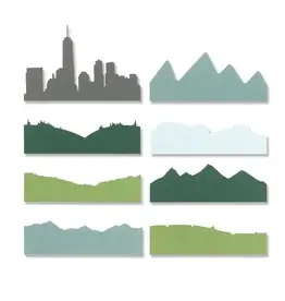 Sizzix Skyline Silhouettes Thinlits *