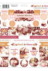 Mintay Papers Rust & Rose - 12x12 Chipboard Ephemera