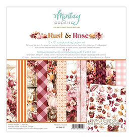 Mintay Papers Rust & Rose - 12x12 Collection