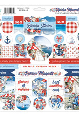 Mintay Papers Riviera Moments - 12x12 Chipboard Ephemera
