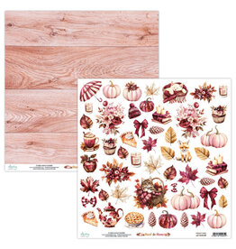 Mintay Papers Rust & Rose - 12x12 Element Paper